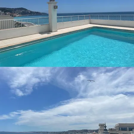 With Terrace & Rooftop Pool In Promenade Des 3*