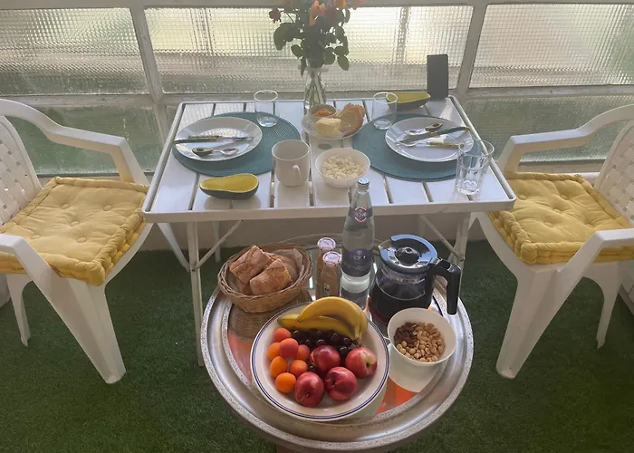 Penzion With Terrace & Rooftop Pool In Promenade Des Nice