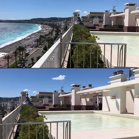 With Terrace & Rooftop Pool In Promenade Des Pensionat